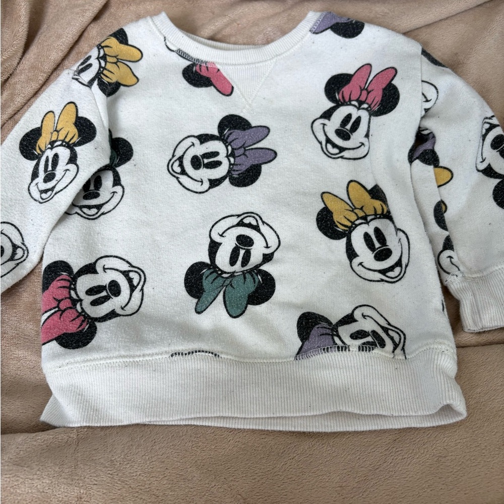 Disney Minnie Mouse Kids Sweatshirt - Multicolor